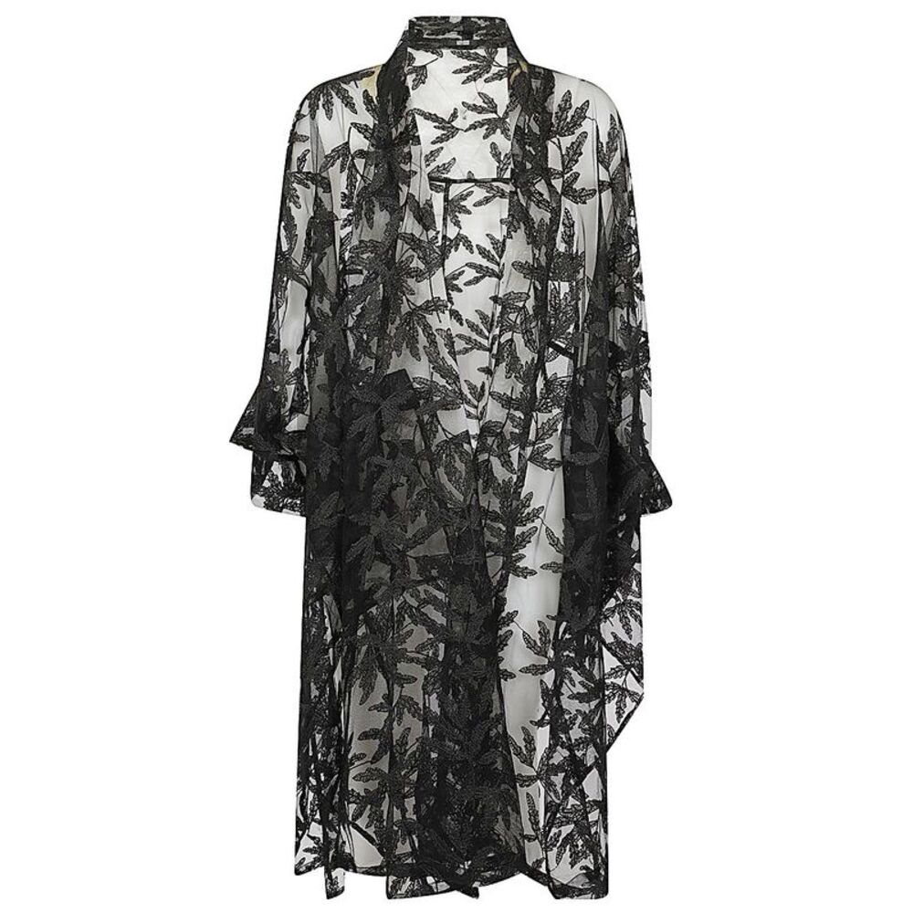 Moyuru Women Embroidered Long Jacket